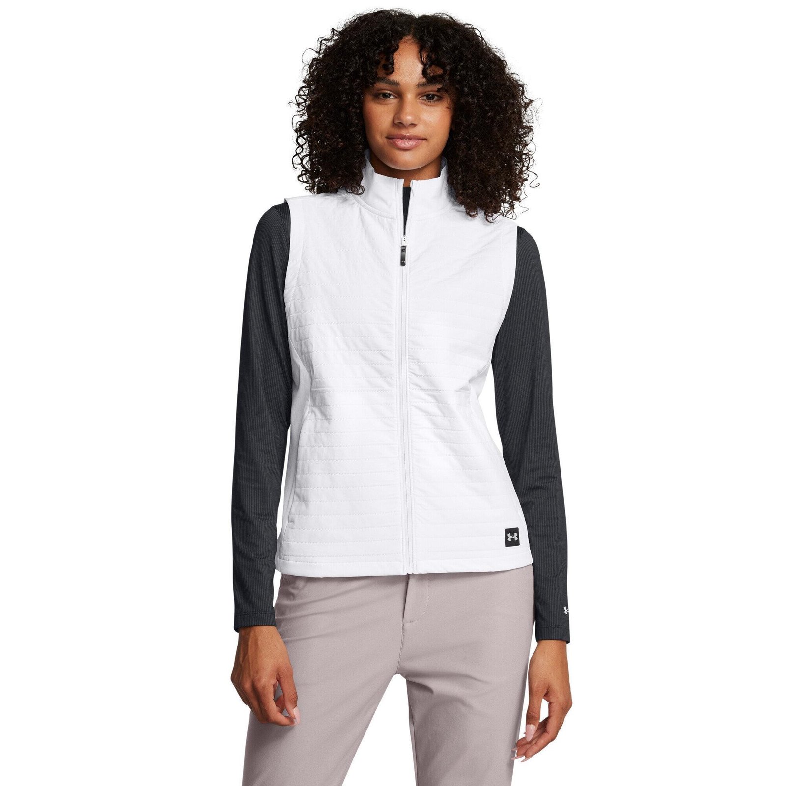 Under Armour Drive Pro Storm Lightweight Insulated dámska vesta, biela