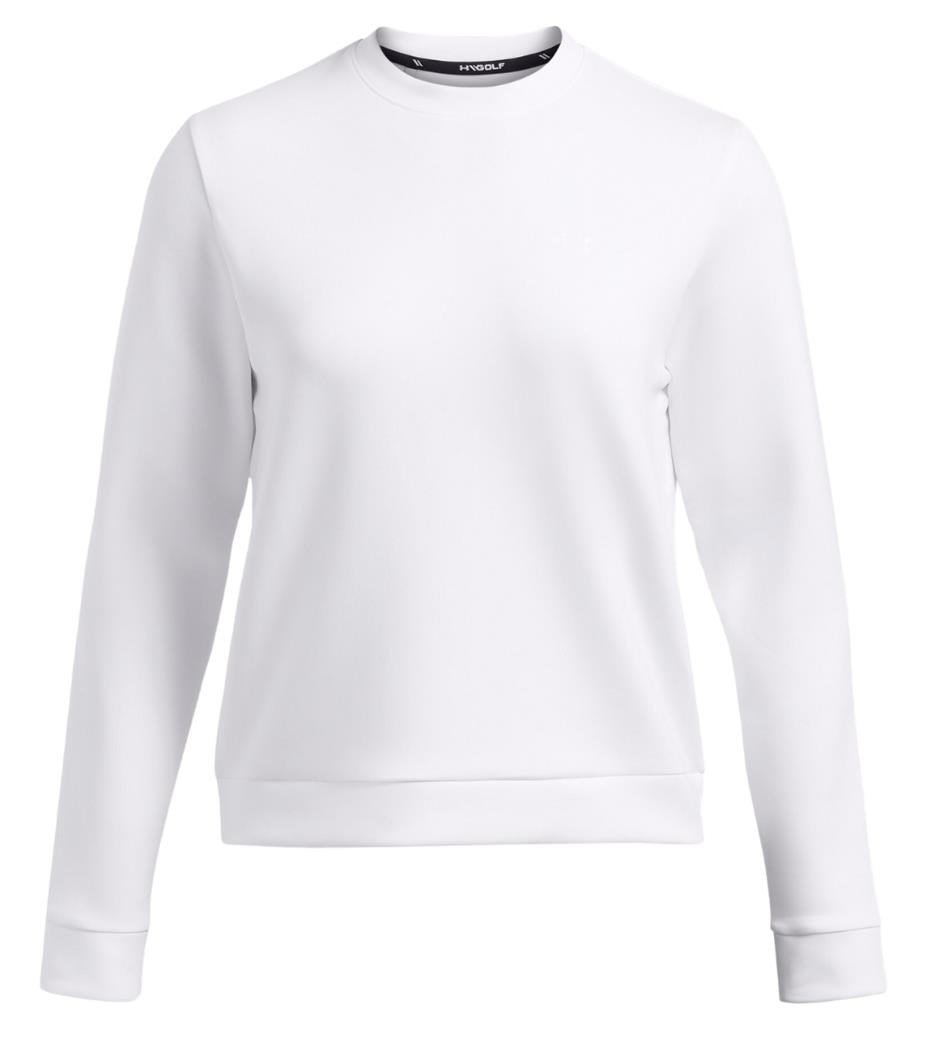 Under Armour Drive Midlayer Crew dámska mikina, biela