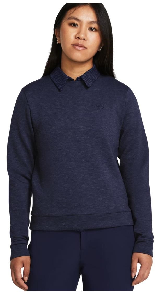 Under Armour Drive Midlayer Crew dámska mikina, midnight navy