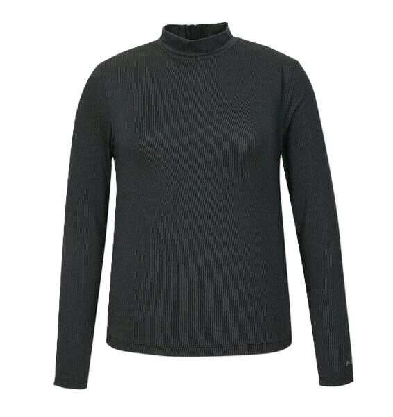 Under Armour Drive Long Sleeve Mock dámske tričko, čierne