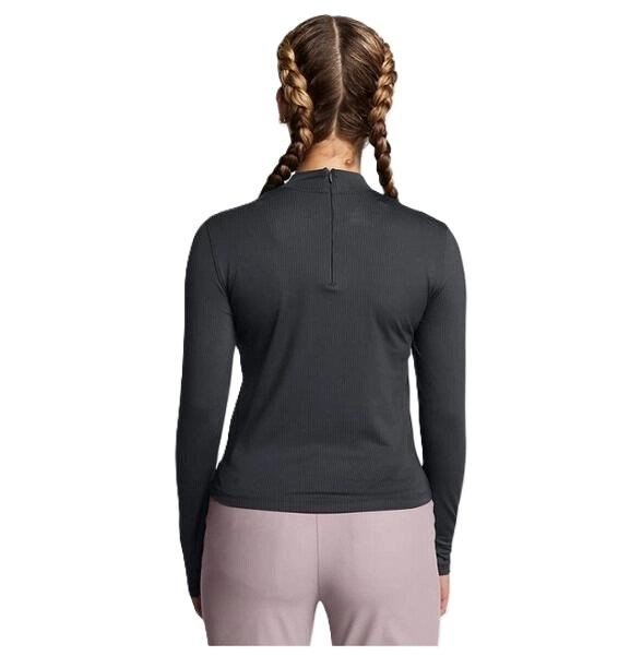 Under Armour Drive Long Sleeve Mock dámske tričko, čierne