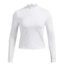 Under Armour Drive Long Sleeve Mock dámske tričko, biele