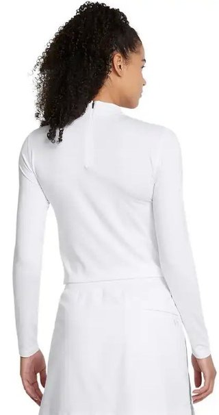Under Armour Drive Long Sleeve Mock dámske tričko, biele
