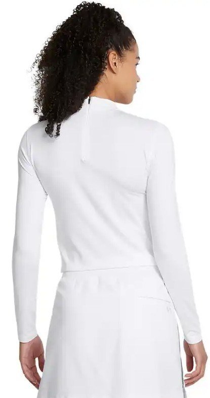 Under Armour Drive Long Sleeve Mock dámske tričko, biele