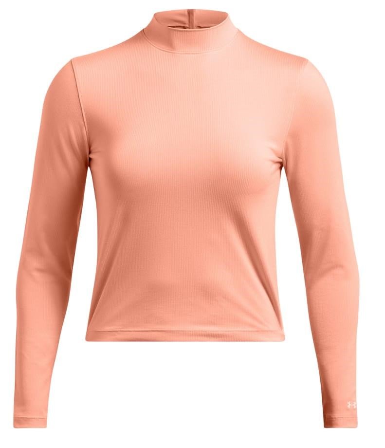 Under Armour Drive Long Sleeve Mock dámske tričko, flare orange