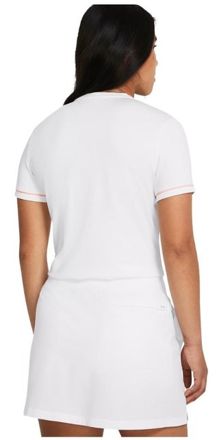 Under Armour Playoff 3.0 Novelty dámske polo, bielo/flarer orange