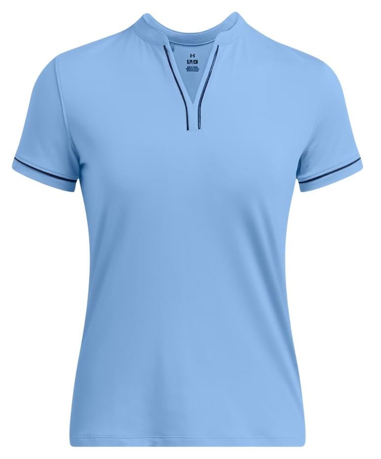 Under Armour Playoff 3.0 Novelty dámske polo, horizon blue/midnight navy