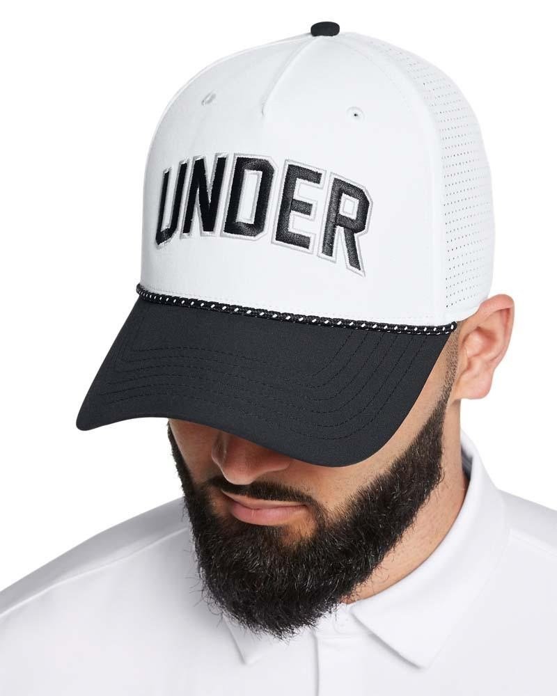 Under Armour Driver Snapback pánska kšiltovka, biela