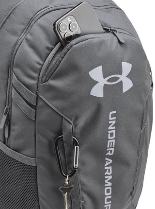 Under Armour Hustle 6.0 Backpack unisex, sivý