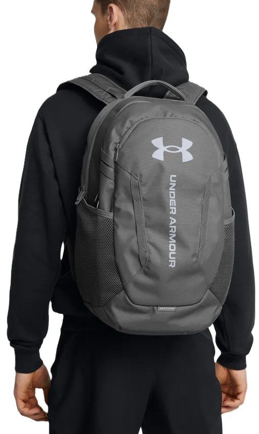 Under Armour Hustle 6.0 Backpack unisex, sivý