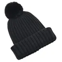 Under Armour Halftime Pom Beanie dámska zimná čiapka, čierna
