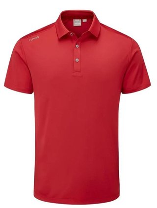 PING Lindum pánske polo, rich red