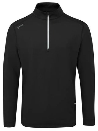 PING Latham Half Zip pánsky midlayer, čierny