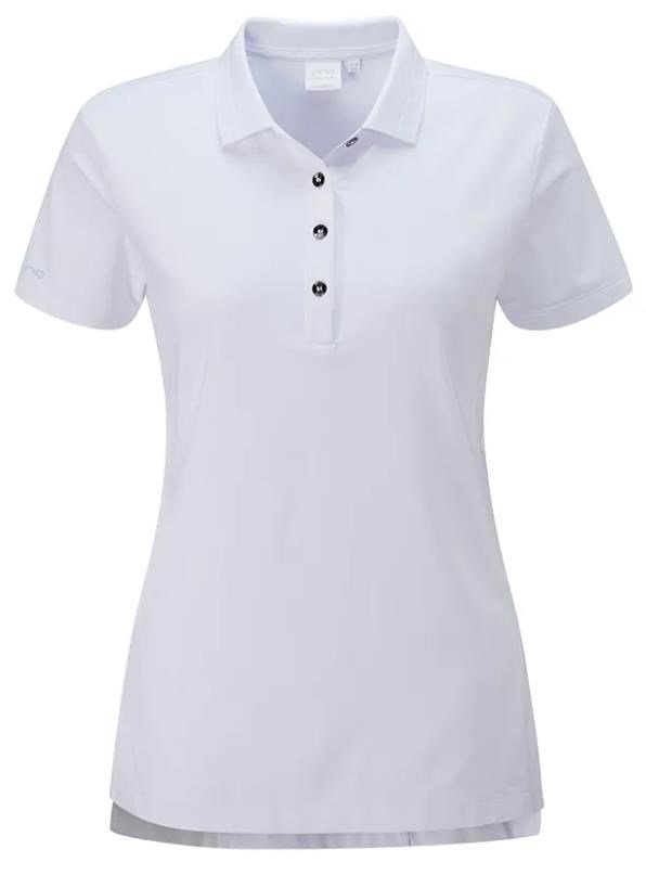 PING Sedona dámske polo, biele