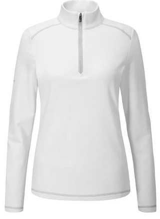 PING Sonya Fleece dámska mikina, biela