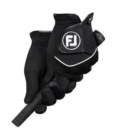 Footjoy RainGrip 24 pánske golfové rukavice (pár), čierna