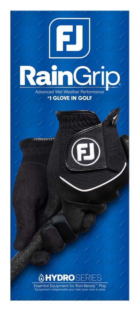 FootJoy RainGrip dámska rukavica (1 pár), čierna