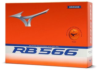 Mizuno RB 566 golfové loptičky, oranžové
