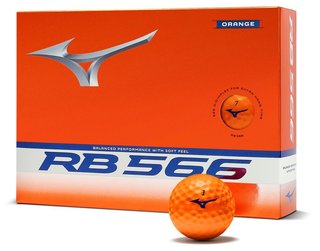 Mizuno RB 566 golfové loptičky, oranžové