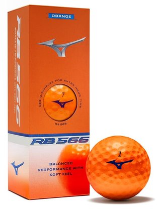 Mizuno RB 566 golfové loptičky, oranžové