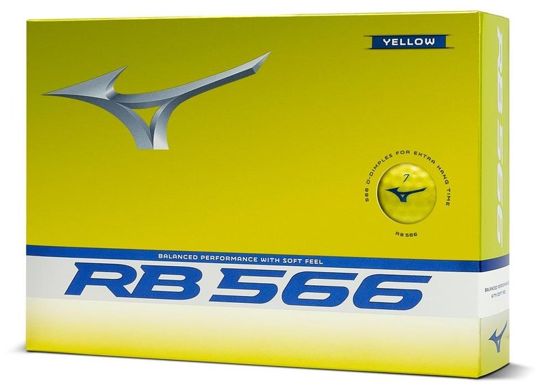 Mizuno RB 566 golfové loptičky, žlté