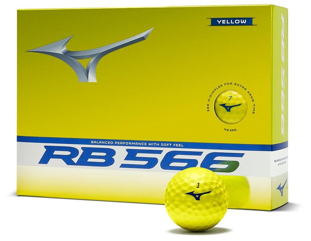 Mizuno RB 566 golfové loptičky, žlté