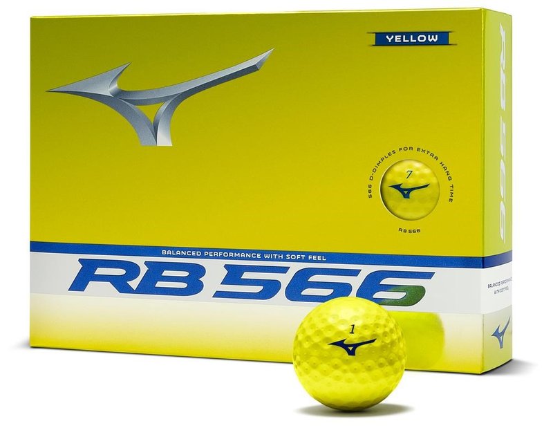 Mizuno RB 566 golfové loptičky, žlté