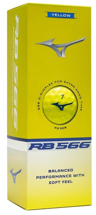 Mizuno RB 566 golfové loptičky, žlté