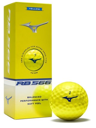 Mizuno RB 566 golfové loptičky, žlté