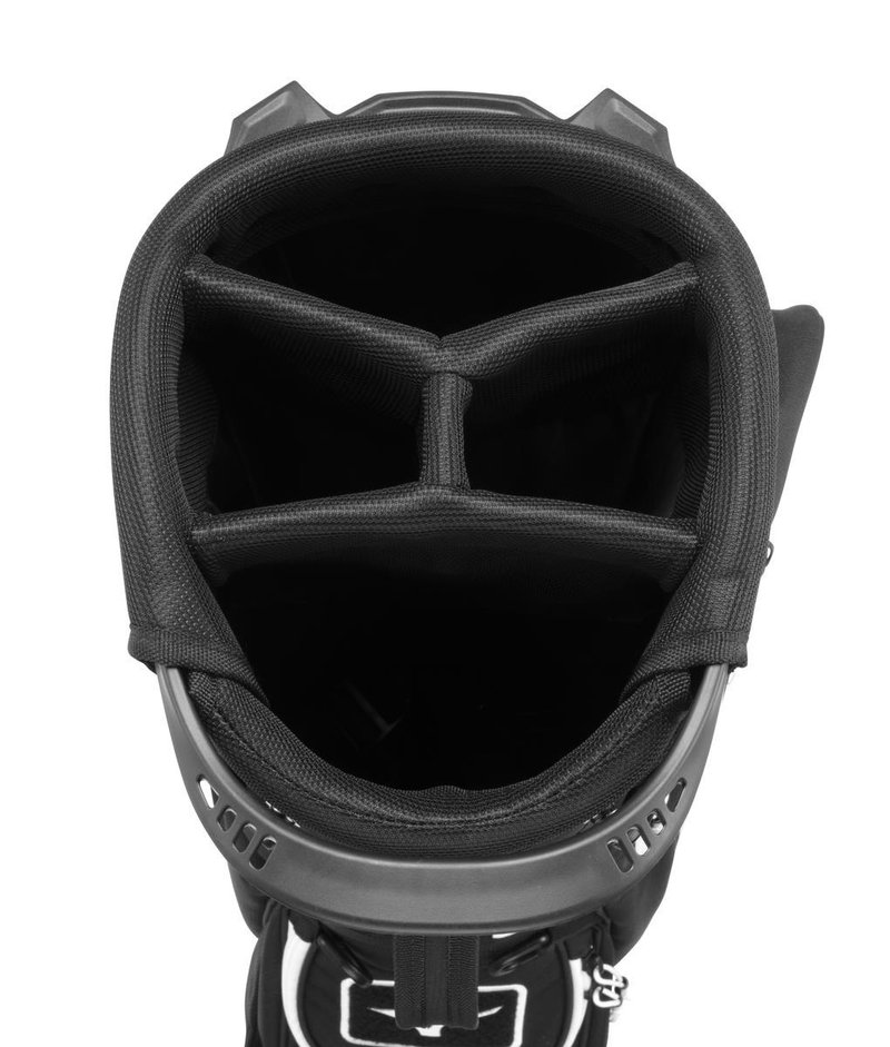 Mizuno BR-D3 stand bag, čierno/biely