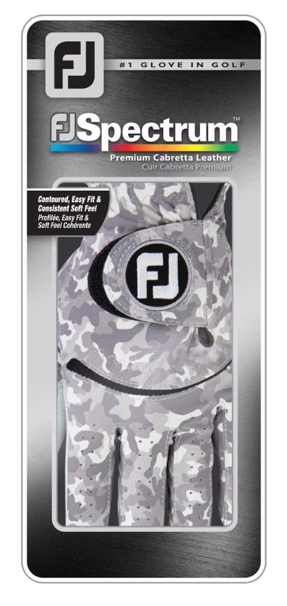 FootJoy Spectrum pánska golfová rukavica, bielo/šedá
