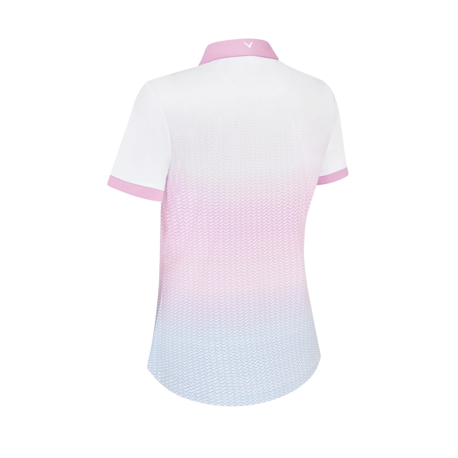 Callaway Chev Gradient dámske polo, brilliant white