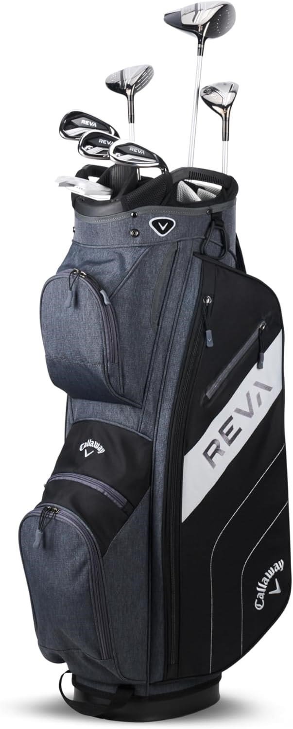 Callaway Reva 8PC Black dámsky golfový set, grafit