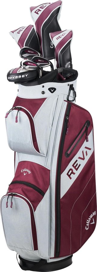 Callaway Reva 8PC Eggplant dámsky golfový set, grafit