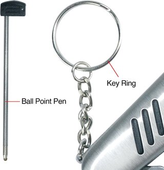 PGA Tour Multi-Tool Outil Polyvalent nástroj na divot, strieborný