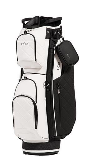 JuCad First Class cart bag, čierno-biely