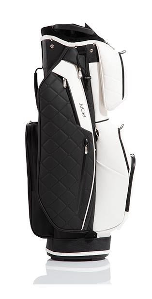 JuCad First Class cart bag, čierno-biely