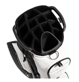 JuCad First Class cart bag, čierno-biely