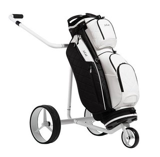 JuCad First Class cart bag, čierno-biely