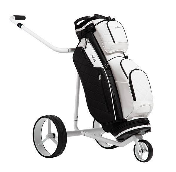 JuCad First Class cart bag, čierno-biely