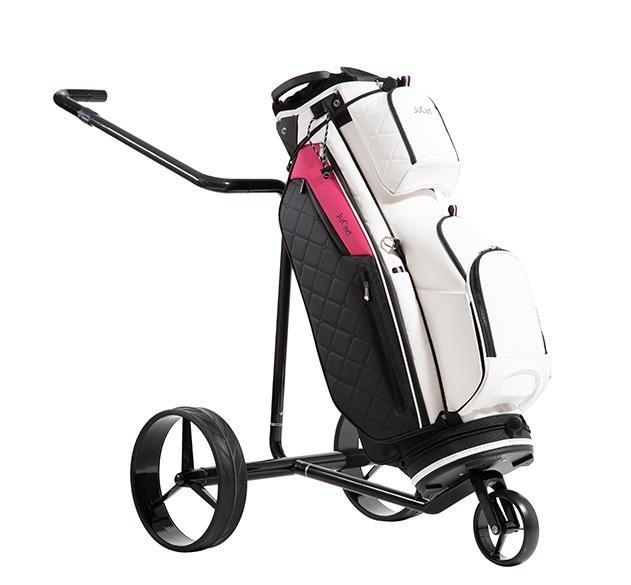 JuCad First Class cart bag, čierno-ružový
