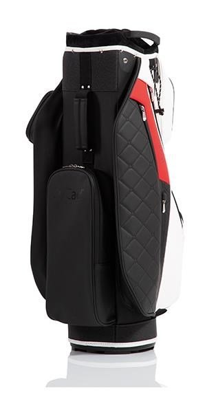 JuCad First Class cart bag, čierno-červený
