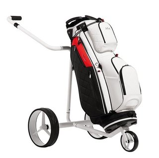 JuCad First Class cart bag, čierno-červený