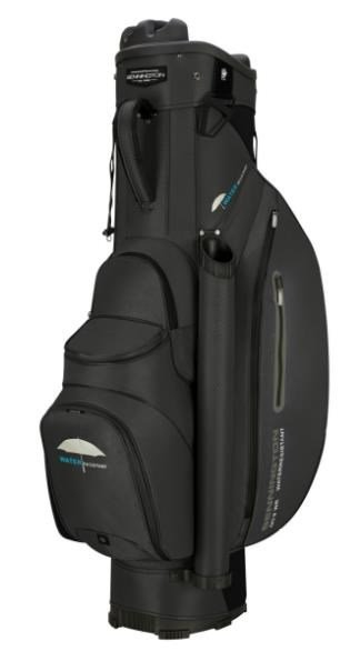 Bennington QO9 Water Resistant cart bag, čierny (oversize + 2inch)