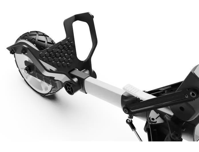 Sun Mountain Ridgeline 3 manuálny golfový vozík, ružový