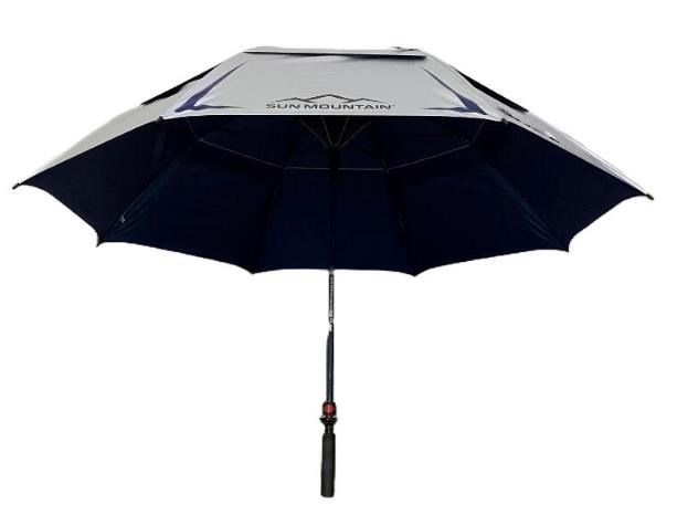 Sun Mountain H2NO Chrome UV dáždnik 68", námornícka modrá