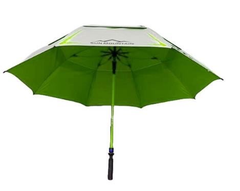 Sun Mountain H2NO Chrome UV dáždnik 68", limetková