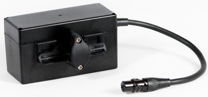Davies Caddy Lithium batéria (kapacita 9Ah, uchytenie na prednej náprave), čierna