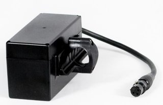 Davies Caddy Lithium batéria (kapacita 9Ah, uchytenie na prednej náprave), čierna