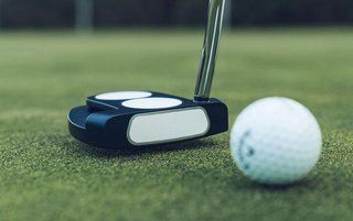 Odyssey Ai-ONE 2-Ball Jailbird Mini DB putter (steel)